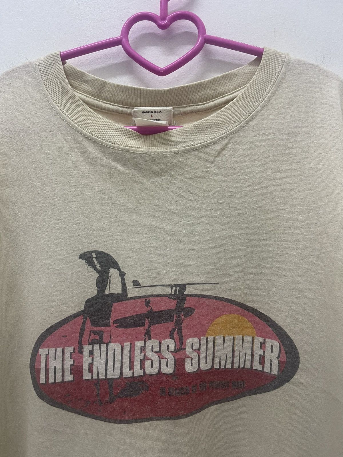 Vintage Rare Vintage THE ENDLESS SUMMER Bruce Brown Films Tee Size US L / EU 52-54 / 3 - 2 Thumbnail