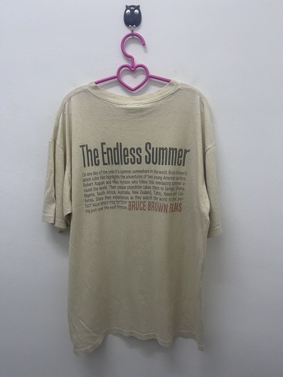 Vintage Rare Vintage THE ENDLESS SUMMER Bruce Brown Films Tee Size US L / EU 52-54 / 3 - 5 Thumbnail