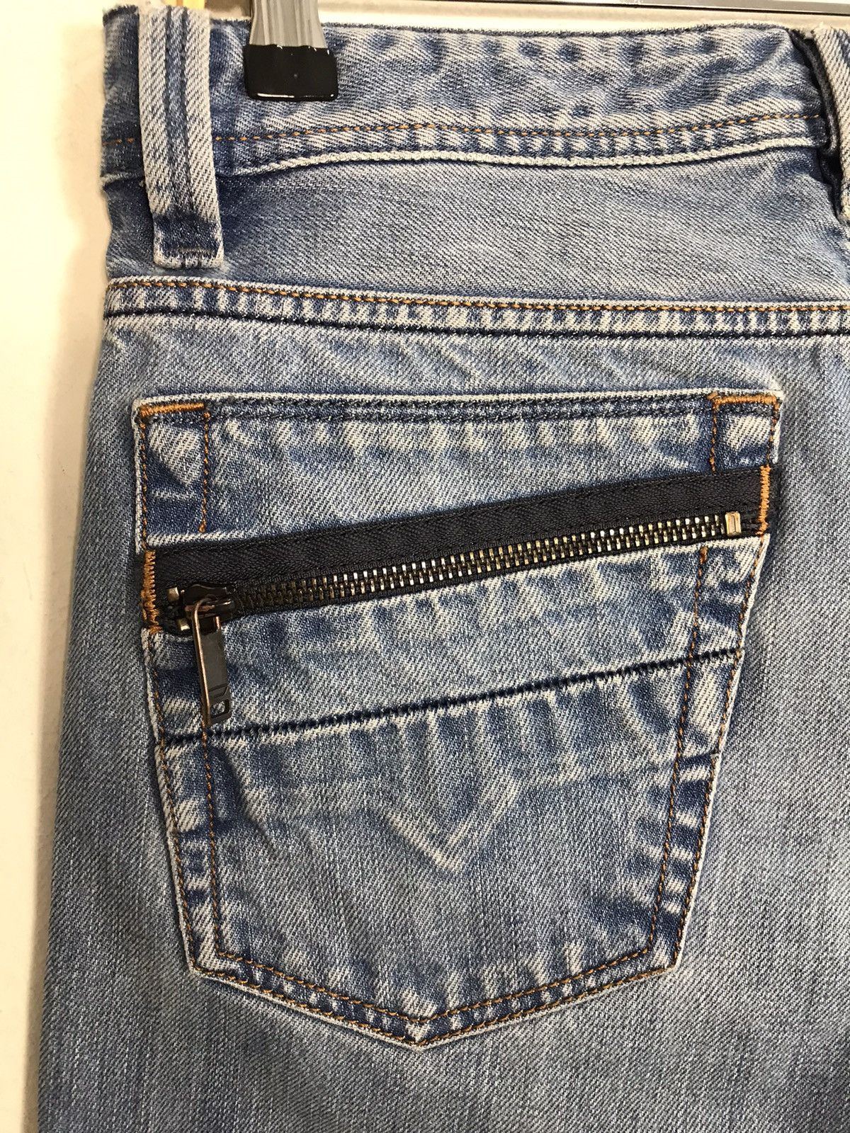Diesel × Vintage Vintage Diesel Industry Faded colour Distressed Jeans Size US 30 / EU 46 - 12 Thumbnail