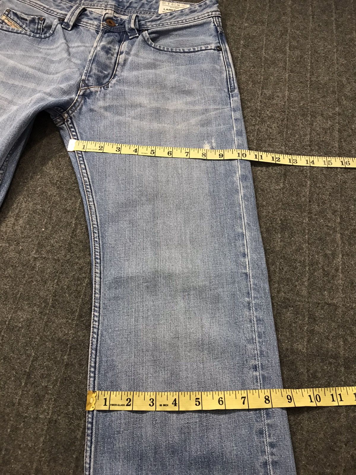 Diesel × Vintage Vintage Diesel Industry Faded colour Distressed Jeans Size US 30 / EU 46 - 20 Thumbnail