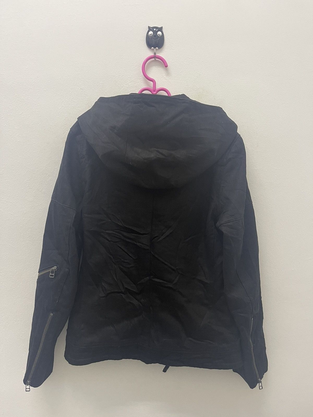 Japanese Brand Rare Vintage Azul By MOUSSY Hoodie Biker Waxed Punk Jacket Size US M / EU 48-50 / 2 - 6 Thumbnail