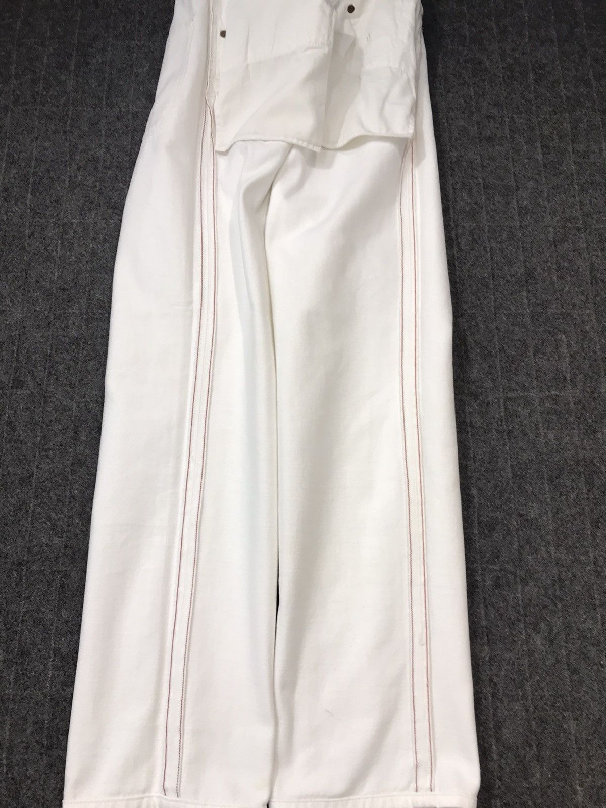 Levi's × Vintage Vintage Levi’s 502 White Colour Denim Jeans Style Size US 32 / EU 48 - 24 Thumbnail