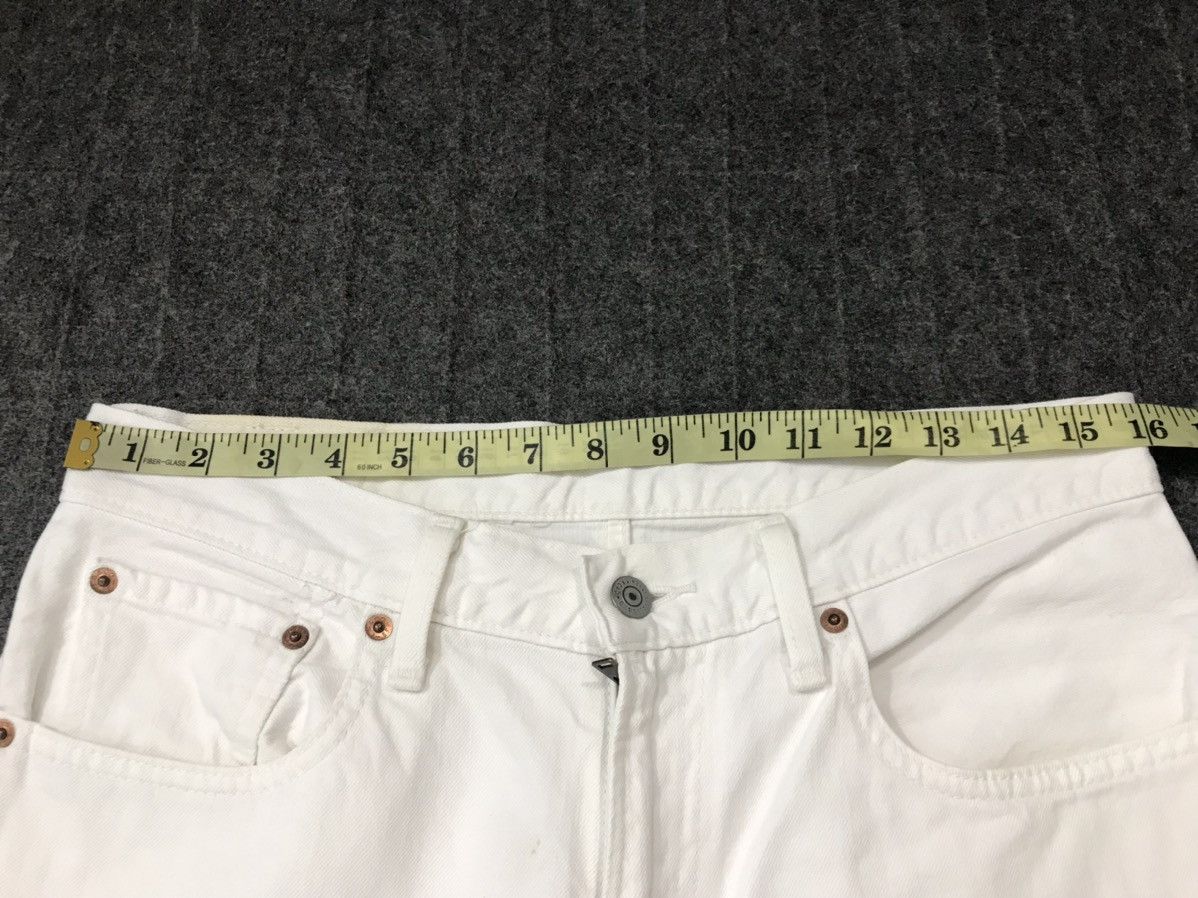 Levi's × Vintage Vintage Levi’s 502 White Colour Denim Jeans Style Size US 32 / EU 48 - 17 Thumbnail
