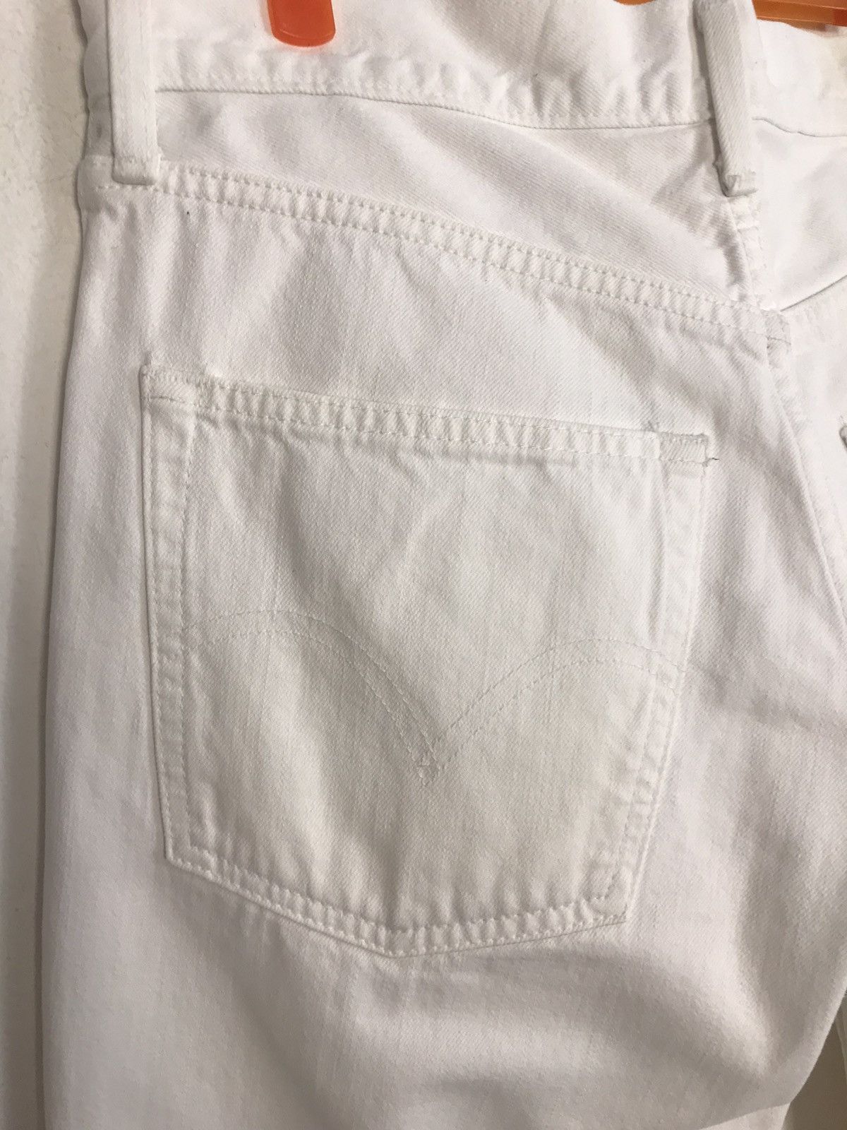 Levi's × Vintage Vintage Levi’s 502 White Colour Denim Jeans Style Size US 32 / EU 48 - 13 Thumbnail