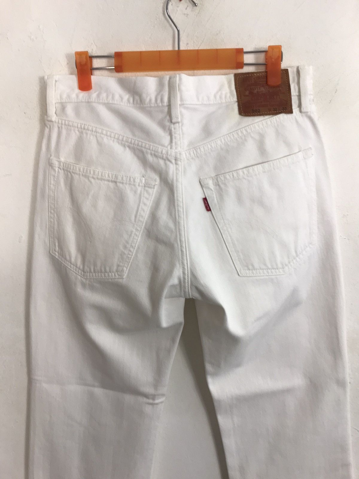 Levi's × Vintage Vintage Levi’s 502 White Colour Denim Jeans Style Size US 32 / EU 48 - 10 Thumbnail