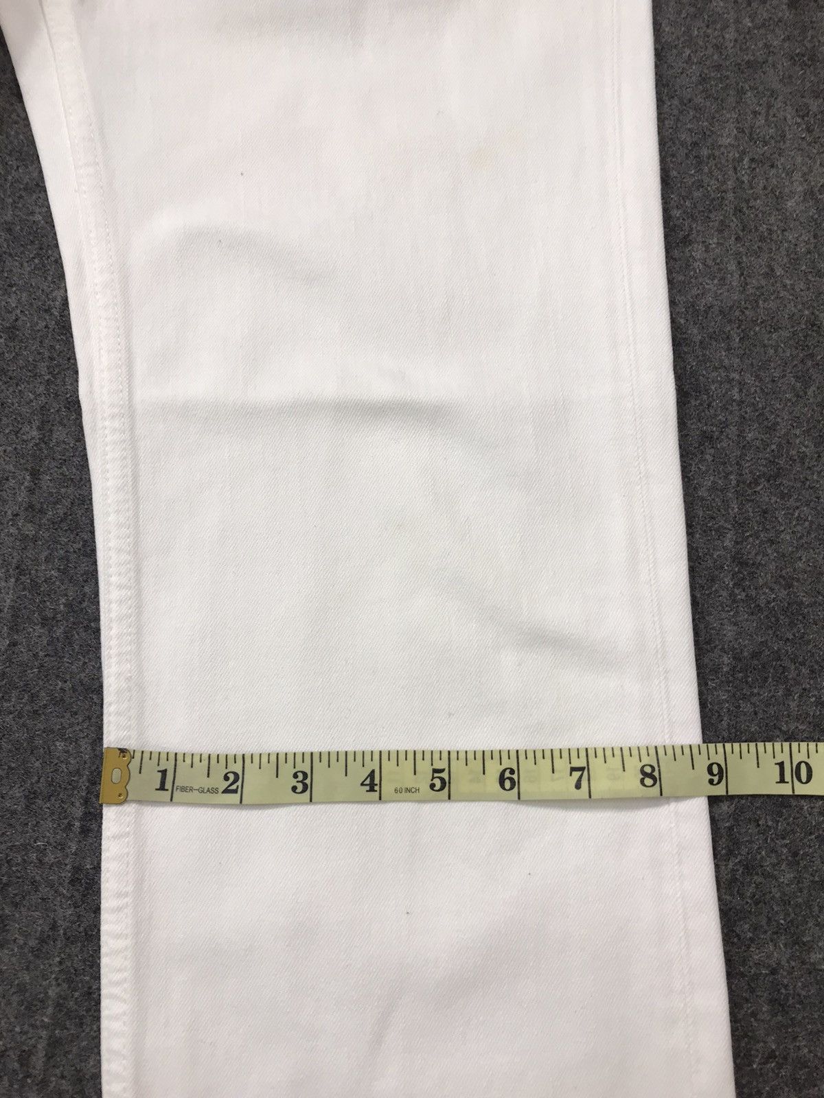 Levi's × Vintage Vintage Levi’s 502 White Colour Denim Jeans Style Size US 32 / EU 48 - 20 Thumbnail