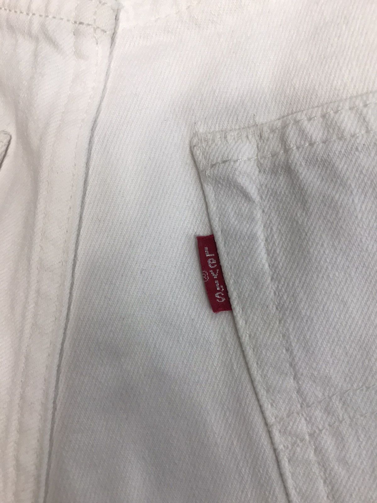 Levi's × Vintage Vintage Levi’s 502 White Colour Denim Jeans Style Size US 32 / EU 48 - 12 Thumbnail