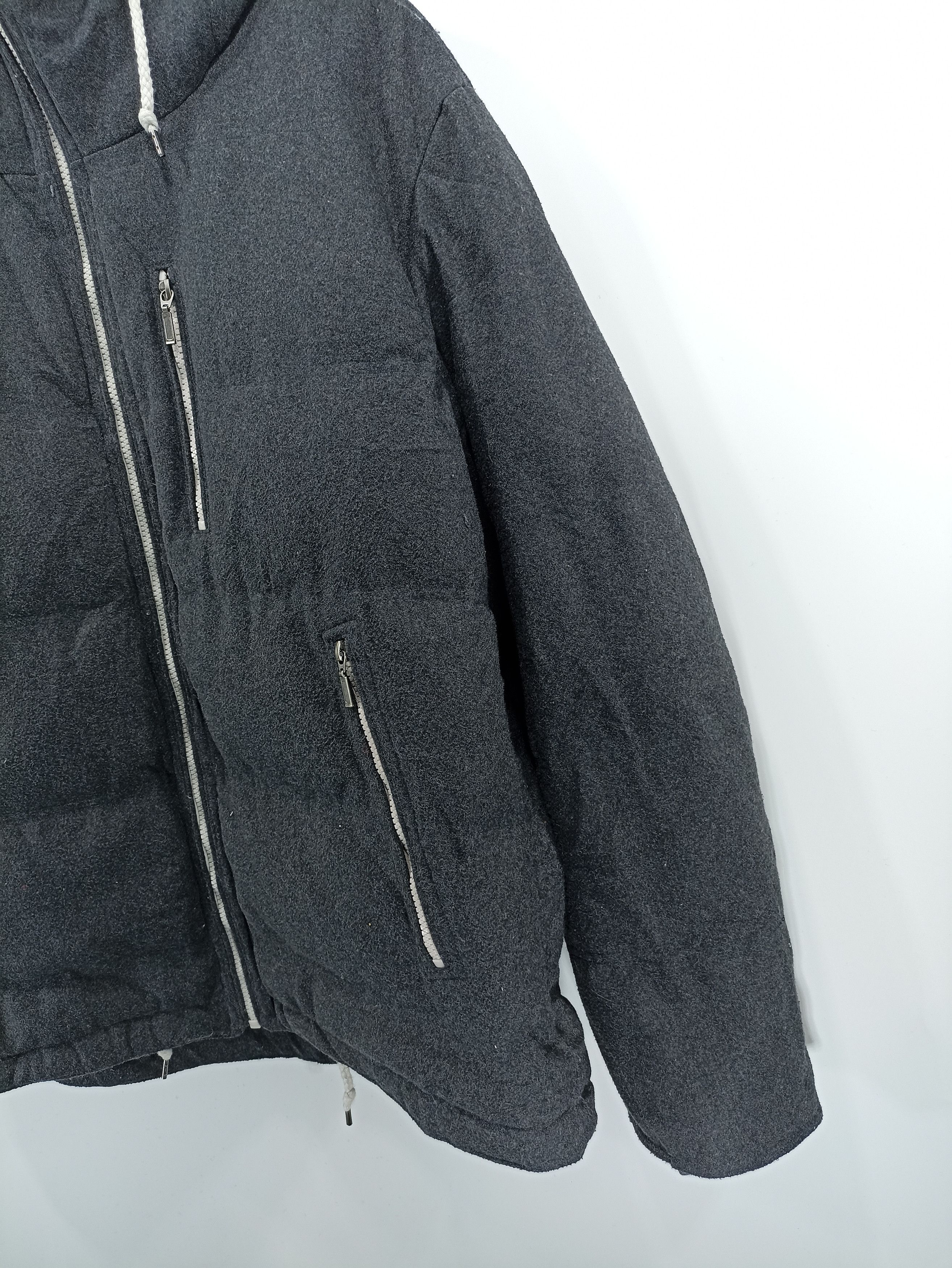 Japanese Brand × Vintage Vintage NB Nota Bene Wool Down Hoodie Jacket Size US M / EU 48-50 / 2 - 3 Thumbnail