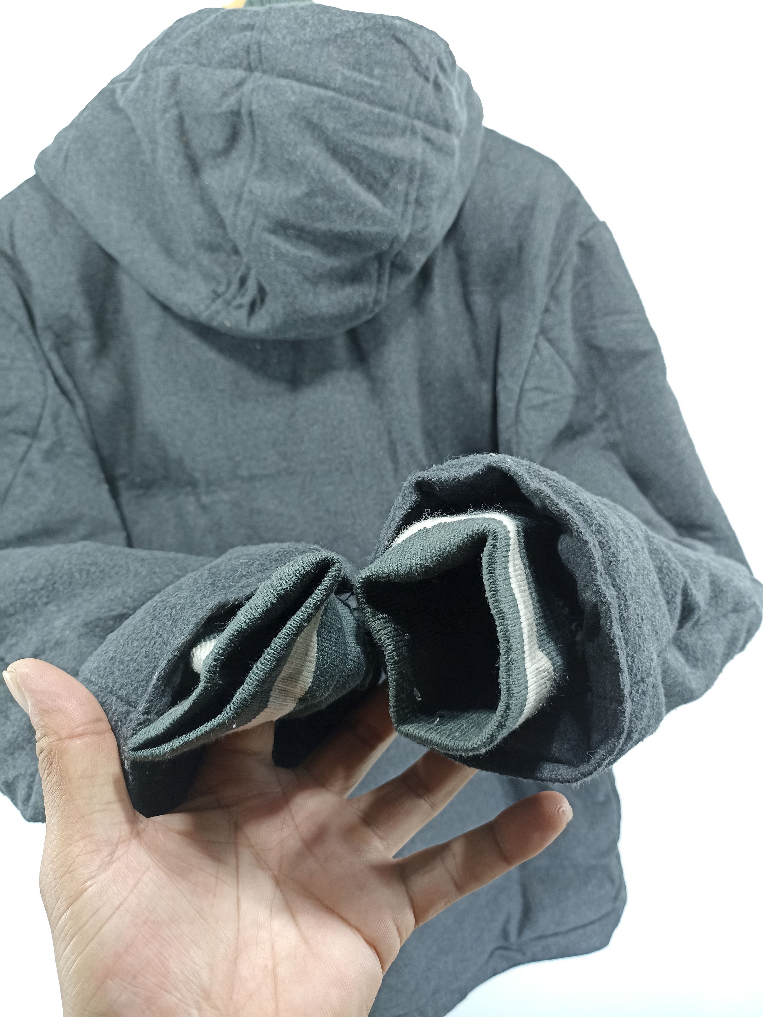 Japanese Brand × Vintage Vintage NB Nota Bene Wool Down Hoodie Jacket Size US M / EU 48-50 / 2 - 5 Thumbnail