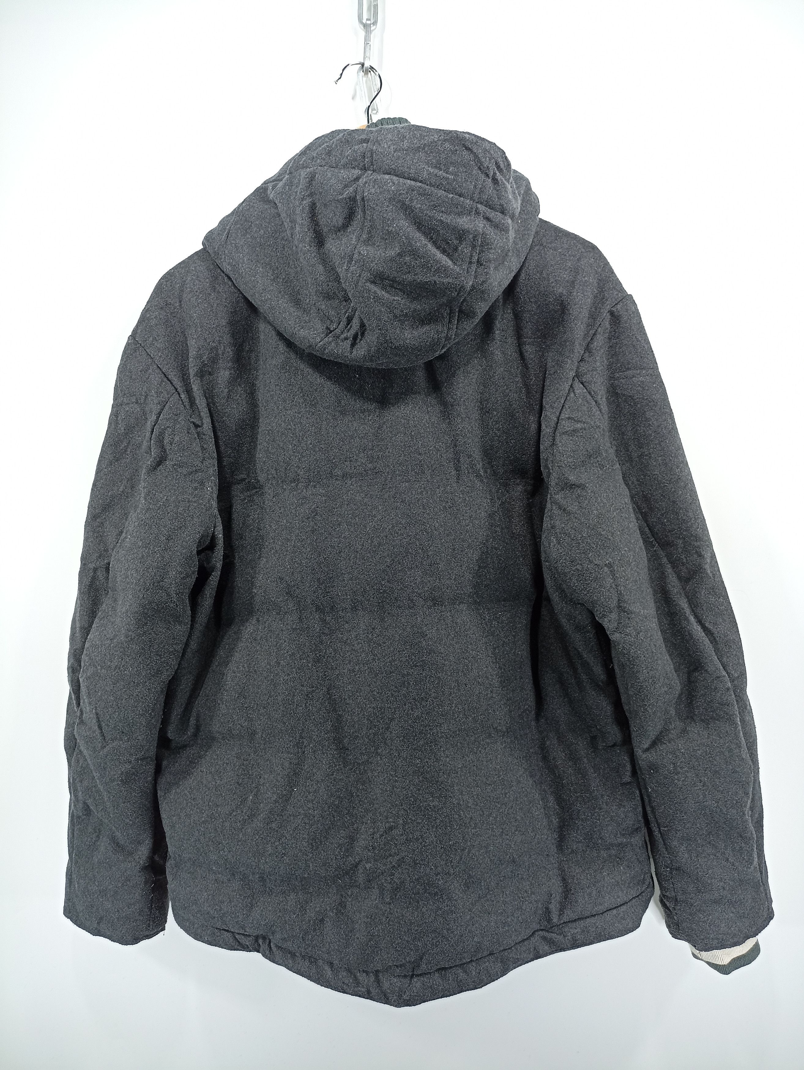 Japanese Brand × Vintage Vintage NB Nota Bene Wool Down Hoodie Jacket Size US M / EU 48-50 / 2 - 6 Thumbnail