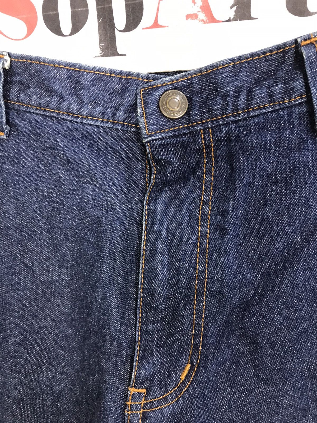 Japanese Brand Japanese Brand Denim Jeans Distressed Pocket Design Size US 32 / EU 48 - 8 Thumbnail