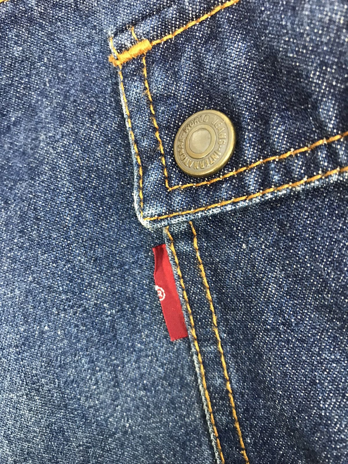 Japanese Brand Japanese Brand Denim Jeans Distressed Pocket Design Size US 32 / EU 48 - 15 Thumbnail