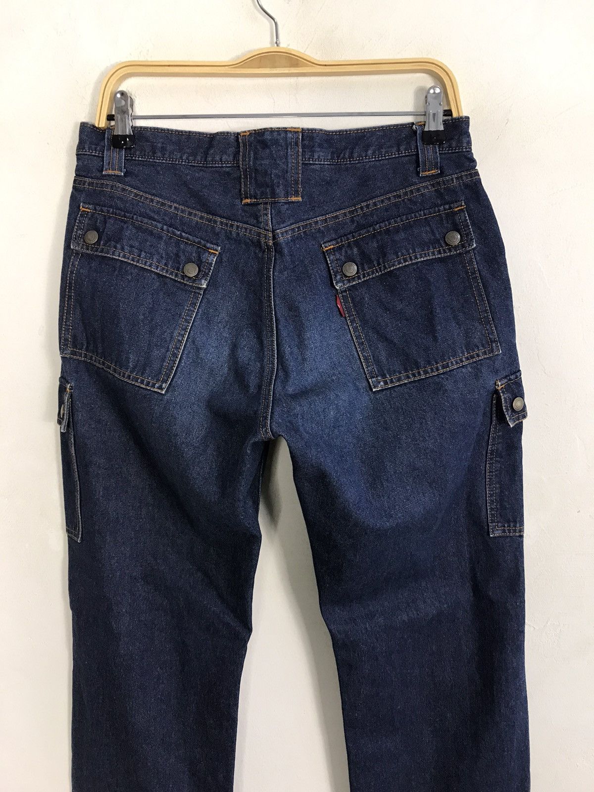 Japanese Brand Japanese Brand Denim Jeans Distressed Pocket Design Size US 32 / EU 48 - 12 Thumbnail