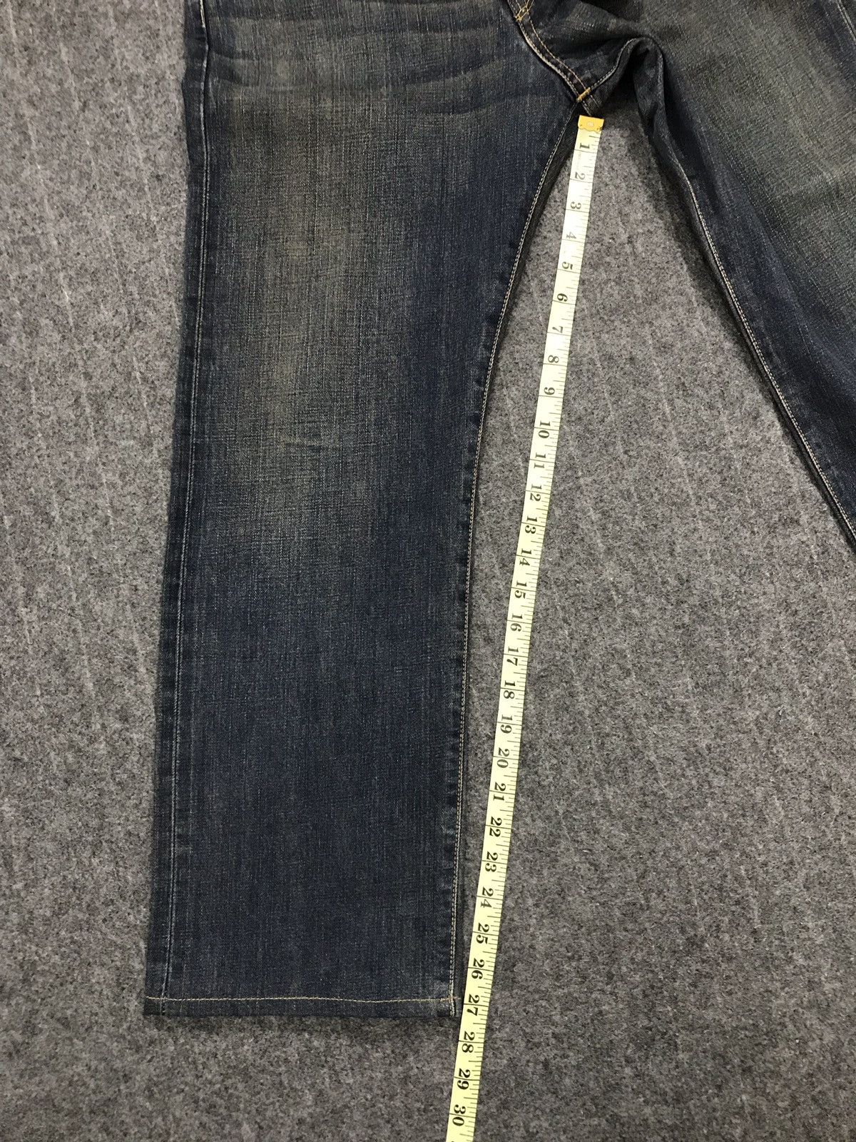 Edwin × Japanese Brand × Vintage Vintage Edwin 505 Selvedge Indigo Denim Jeans Size US 30 / EU 46 - 18 Thumbnail