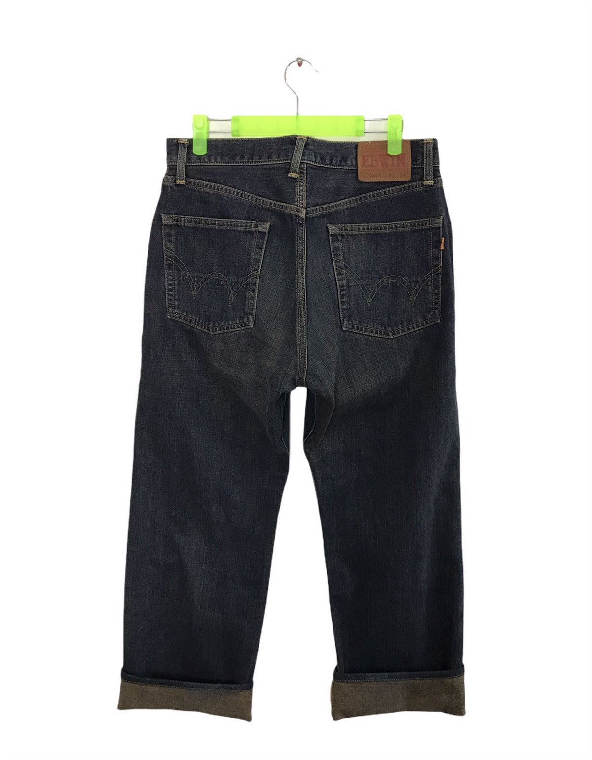 Edwin × Japanese Brand × Vintage Vintage Edwin 505 Selvedge Indigo Denim Jeans Size US 30 / EU 46 - 2 Thumbnail