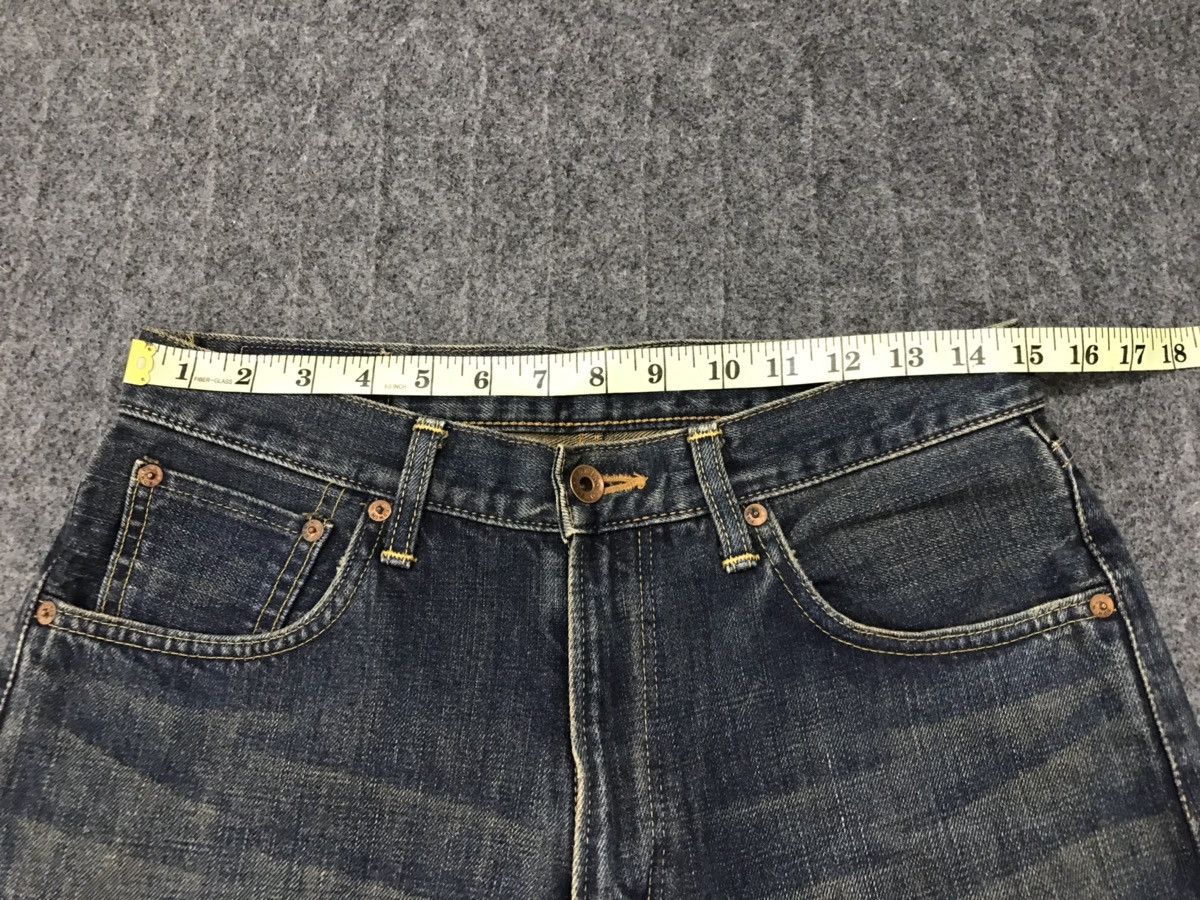 Edwin × Japanese Brand × Vintage Vintage Edwin 505 Selvedge Indigo Denim Jeans Size US 30 / EU 46 - 14 Thumbnail