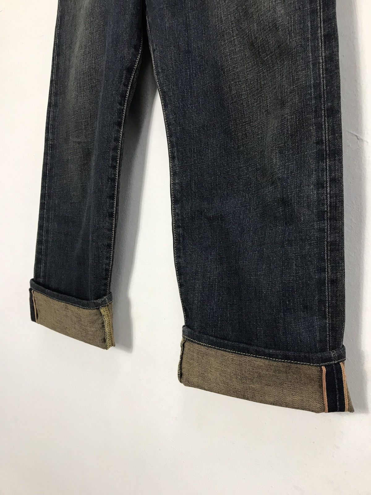 Edwin × Japanese Brand × Vintage Vintage Edwin 505 Selvedge Indigo Denim Jeans Size US 30 / EU 46 - 11 Thumbnail