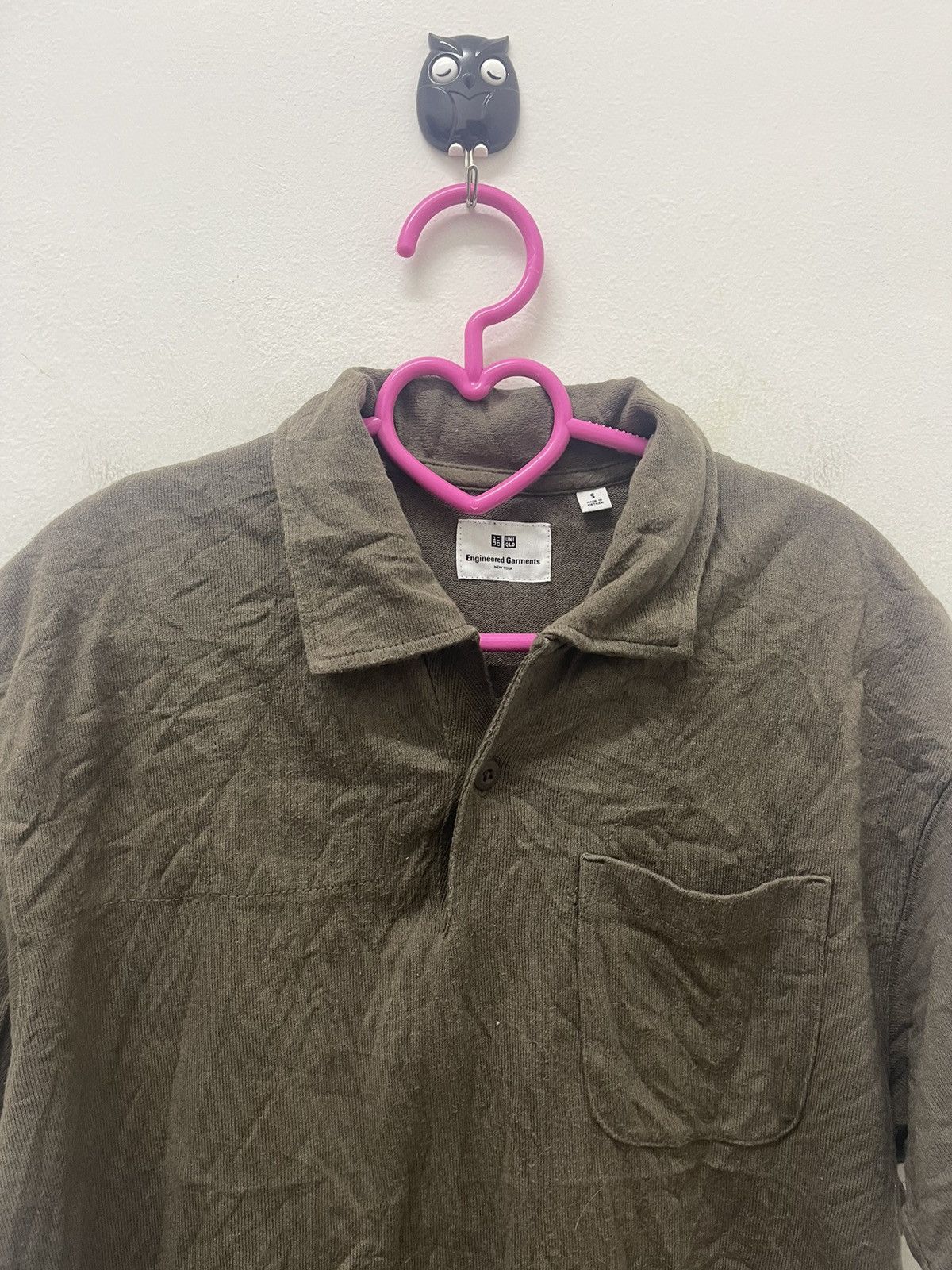 Engineered Garments × Uniqlo Rare ENGINEERED GARMENTS X Uniqlo Single Pocket Polo Size US S / EU 44-46 / 1 - 2 Thumbnail