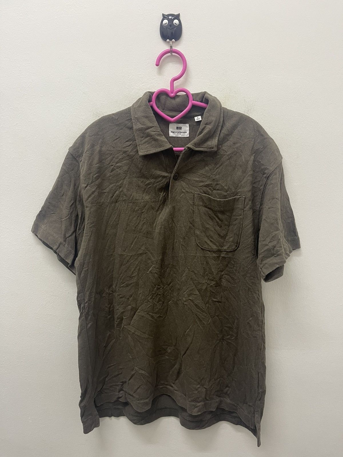 Engineered Garments × Uniqlo Rare ENGINEERED GARMENTS X Uniqlo Single Pocket Polo Size US S / EU 44-46 / 1 - 1 Thumbnail