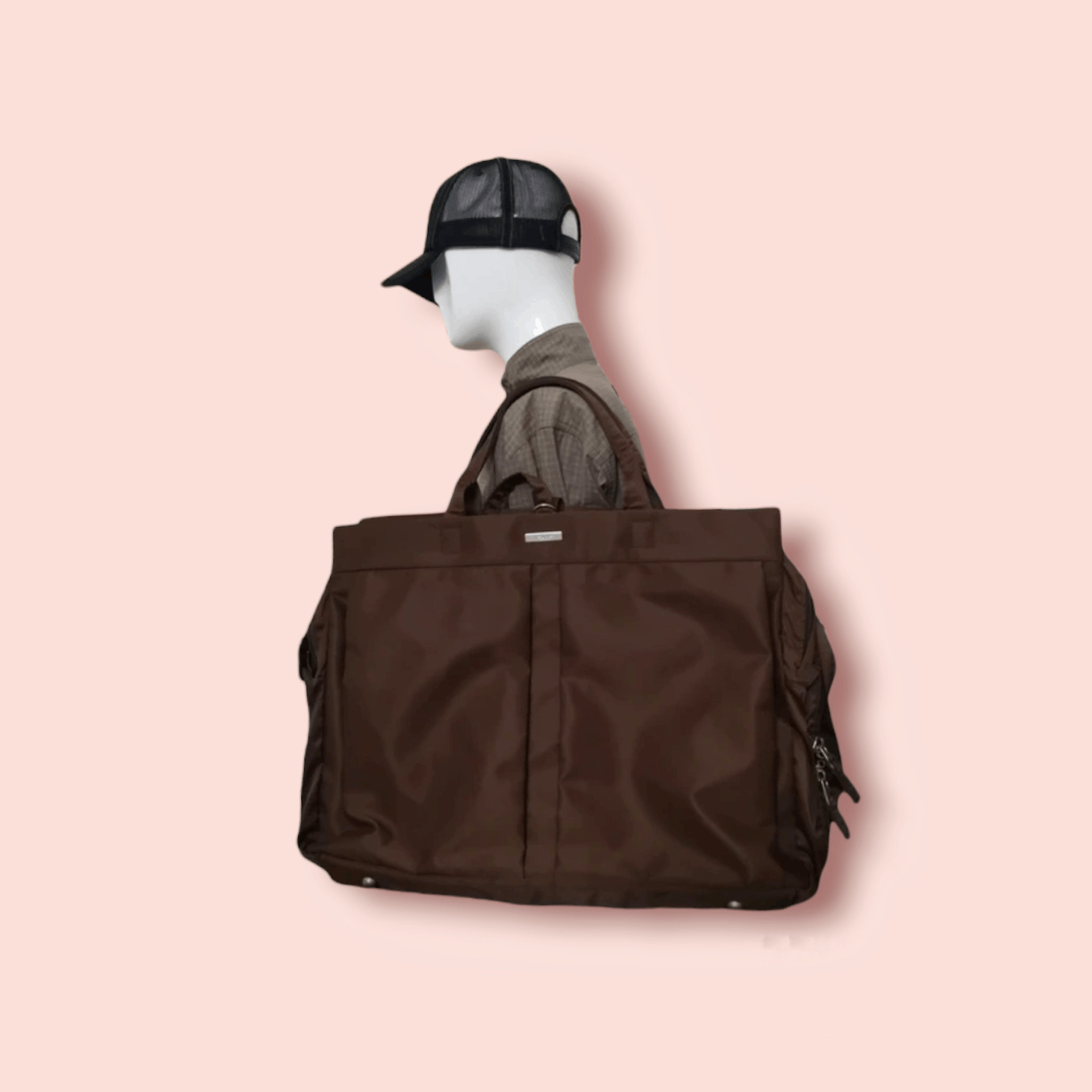 Japanese Brand × Vintage × Yohji Yamamoto Y'SACCS LARGE 2 WAY TRAVEL BAG Size ONE SIZE - 1 Thumbnail