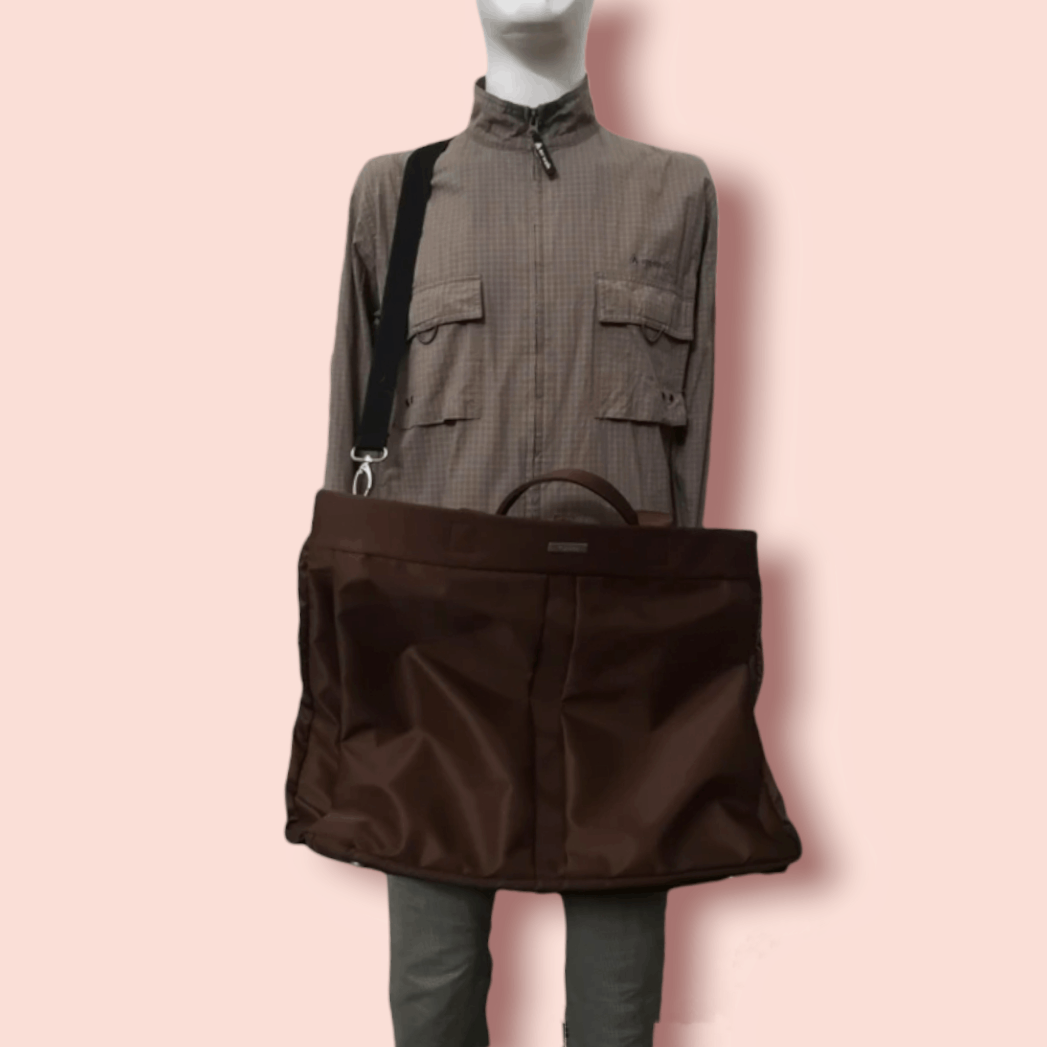 Japanese Brand × Vintage × Yohji Yamamoto Y'SACCS LARGE 2 WAY TRAVEL BAG Size ONE SIZE - 3 Thumbnail