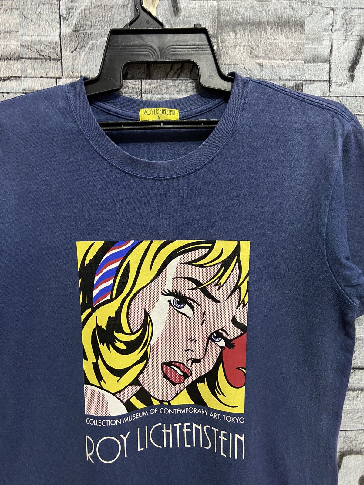 Japanese Brand Vintage Roy Lichtenstein t shirt collection museum Size US M / EU 48-50 / 2 - 2 Thumbnail