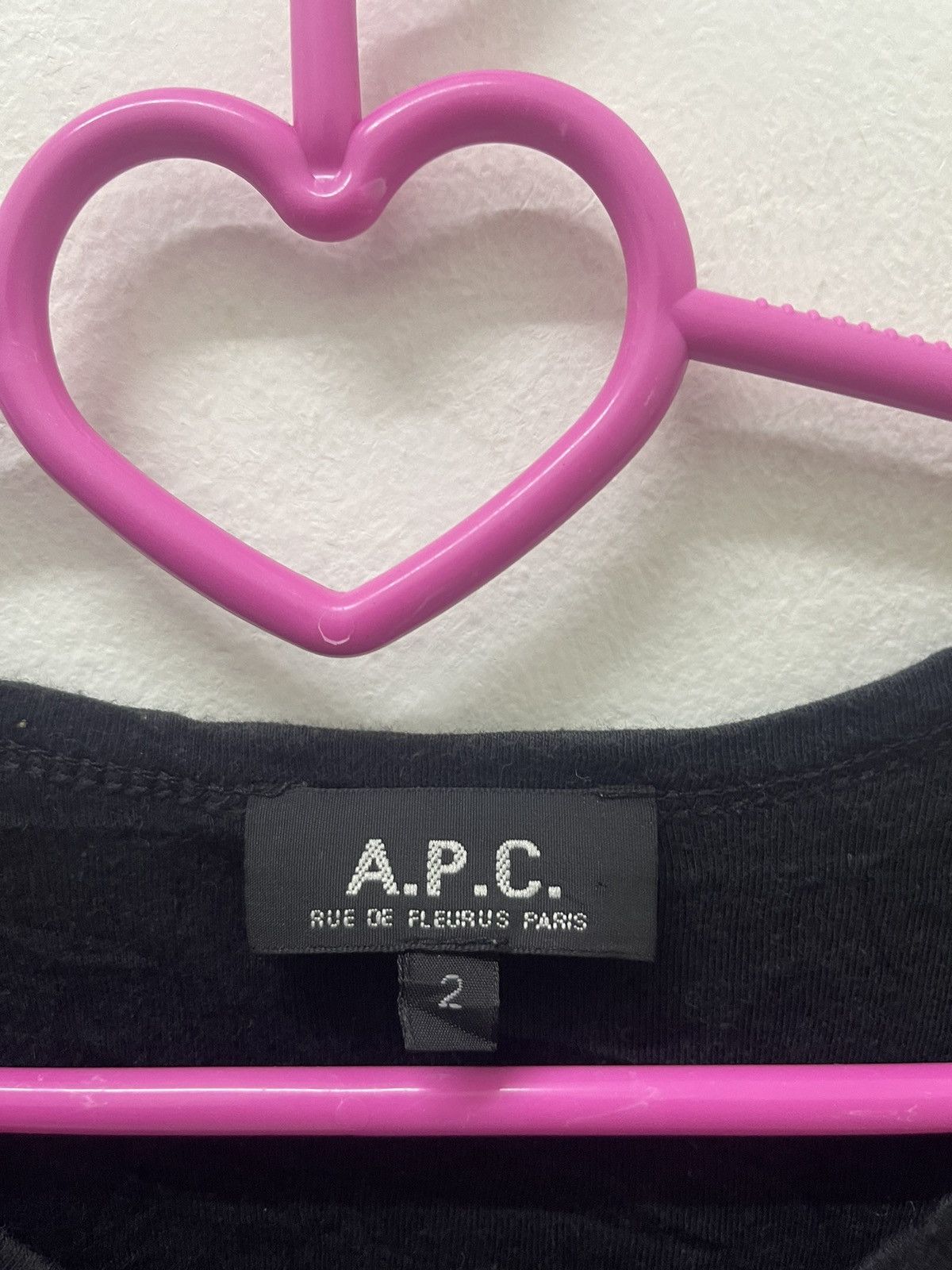 A.P.C. Rare Vintage A.P.C. Rue De Fleurus Paris Black Plain Size US M / EU 48-50 / 2 - 4 Thumbnail