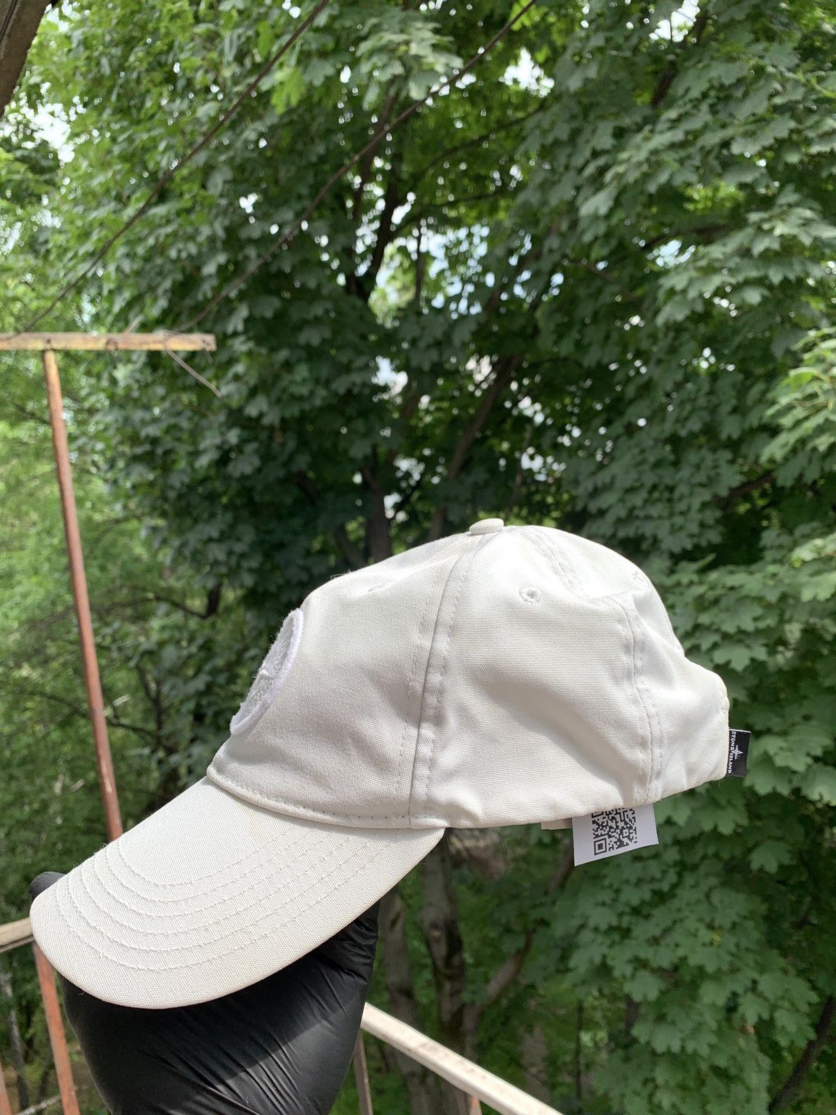 Stone Island Stone Island White Cap Size ONE SIZE - 4 Thumbnail