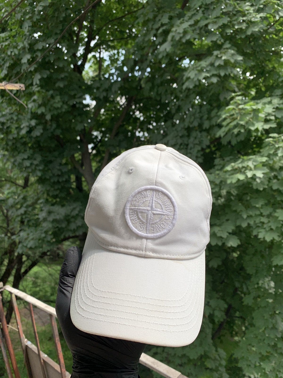 Stone Island Stone Island White Cap Size ONE SIZE - 2 Thumbnail