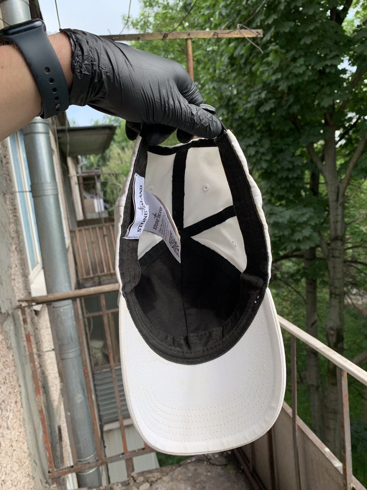 Stone Island Stone Island White Cap Size ONE SIZE - 14 Thumbnail