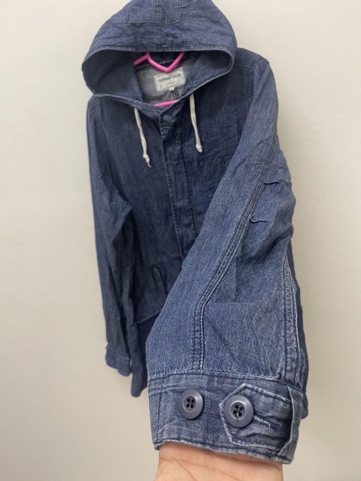 Denime Rare Vintage DENIME GEAR by Denime Japan Hoodie Union Made Size US S / EU 44-46 / 1 - 4 Thumbnail