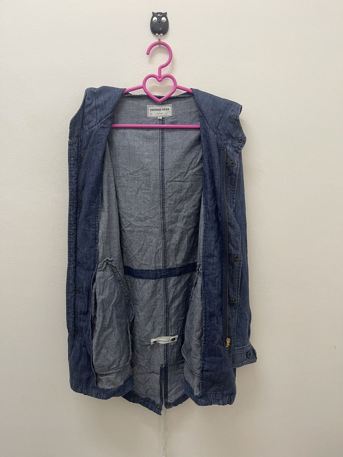 Denime Rare Vintage DENIME GEAR by Denime Japan Hoodie Union Made Size US S / EU 44-46 / 1 - 7 Thumbnail