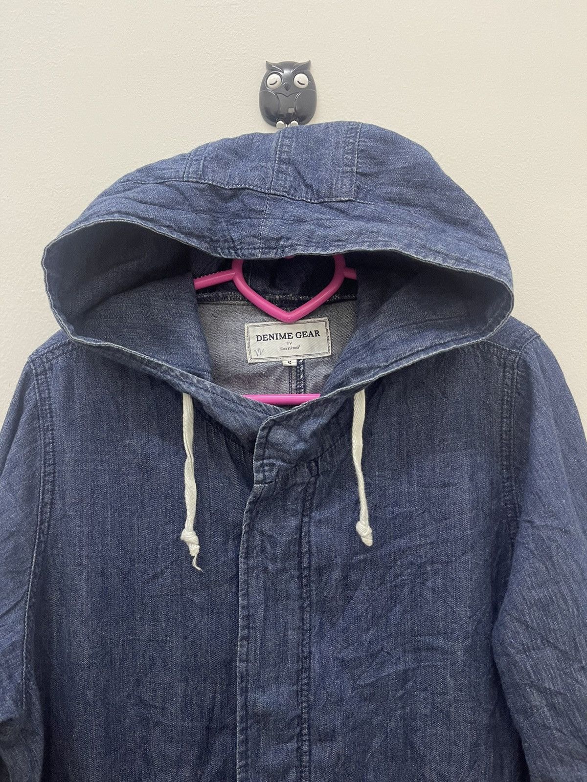 Denime Rare Vintage DENIME GEAR by Denime Japan Hoodie Union Made Size US S / EU 44-46 / 1 - 2 Thumbnail