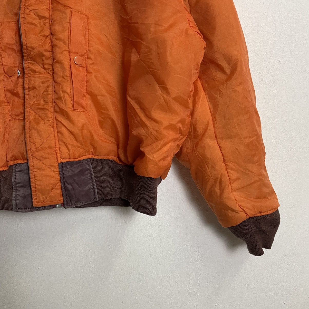 Japanese Brand Vintage Military MIL-k-42043k Reversable Zip Up Jacket Size US XL / EU 56 / 4 - 12 Thumbnail