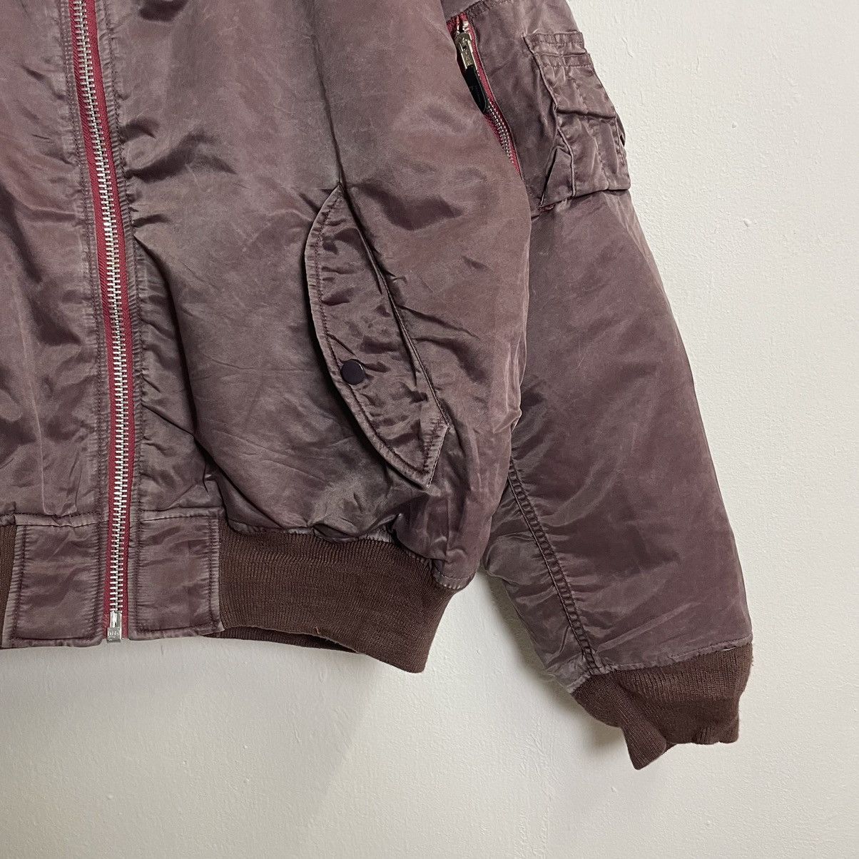 Japanese Brand Vintage Military MIL-k-42043k Reversable Zip Up Jacket Size US XL / EU 56 / 4 - 3 Thumbnail