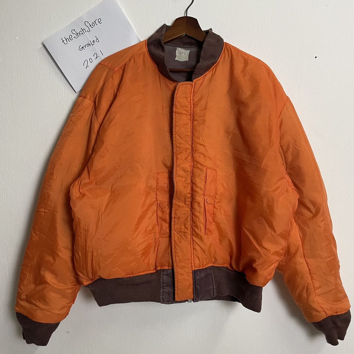Japanese Brand Vintage Military MIL-k-42043k Reversable Zip Up Jacket Size US XL / EU 56 / 4 - 10 Thumbnail