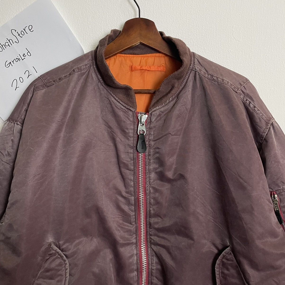Japanese Brand Vintage Military MIL-k-42043k Reversable Zip Up Jacket Size US XL / EU 56 / 4 - 4 Thumbnail