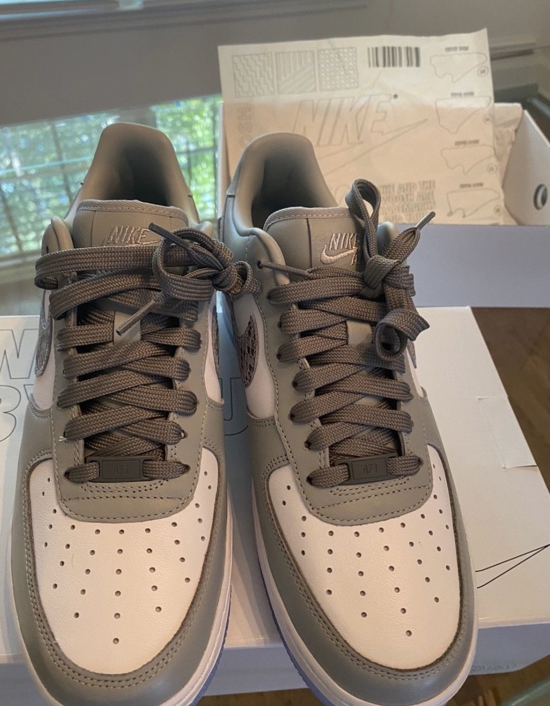 Nike Nike By You “Dior” Air Force sz 10 Size US 10 / EU 43 - 6 Thumbnail