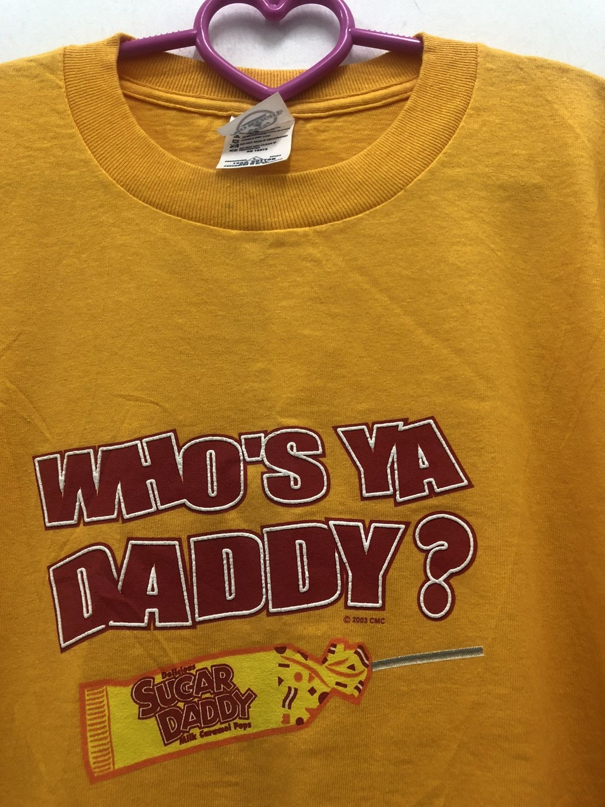 Rap Tees Rare Vintage WHO’S YA DADDY Sugar Daddy Shirt Size US L / EU 52-54 / 3 - 2 Thumbnail