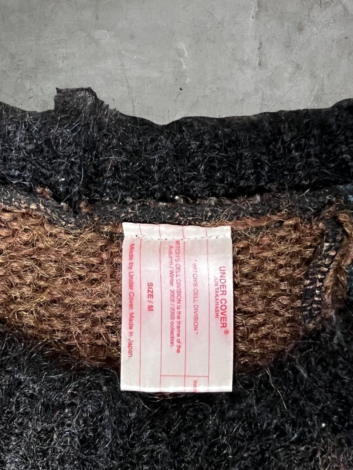Undercover AW/02 Undercover Mohair Sweater Size US M / EU 48-50 / 2 - 9 Thumbnail