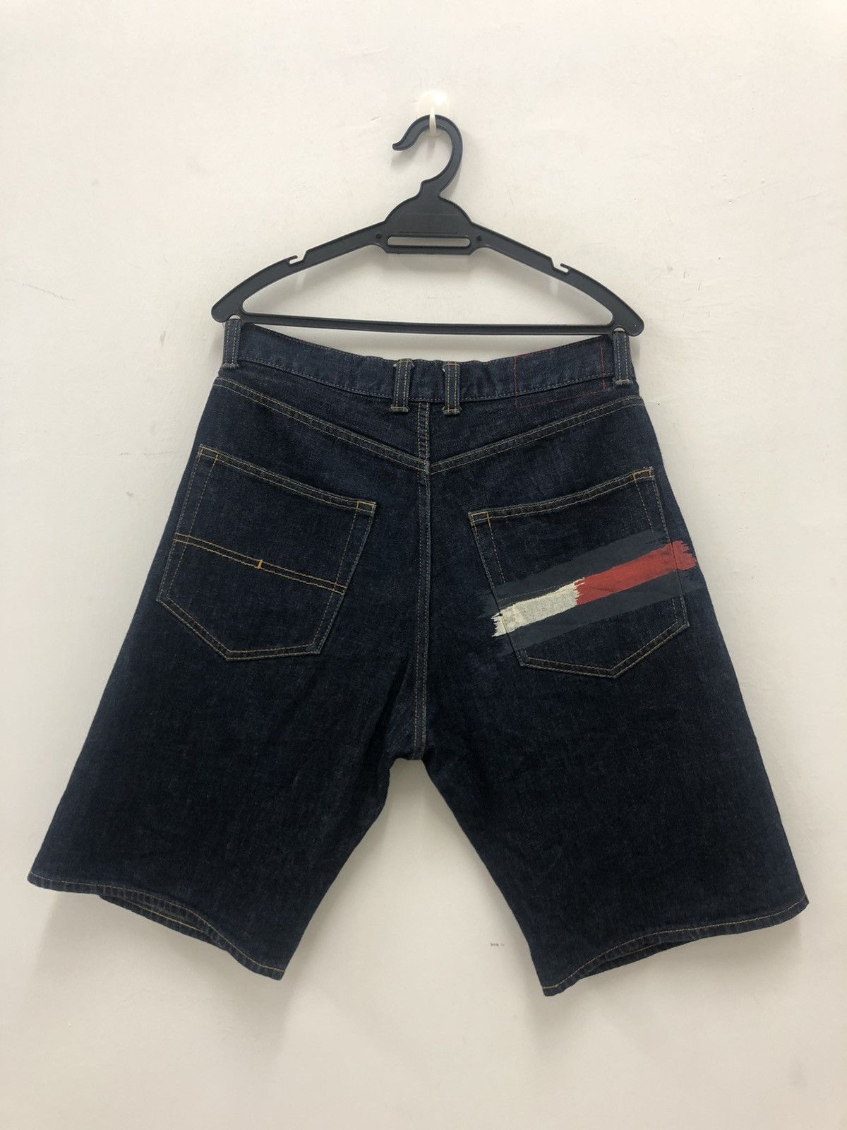 Tommy Hilfiger Rare TOMMY JEANS Denim Short Pant Size US 33 - 1 Thumbnail