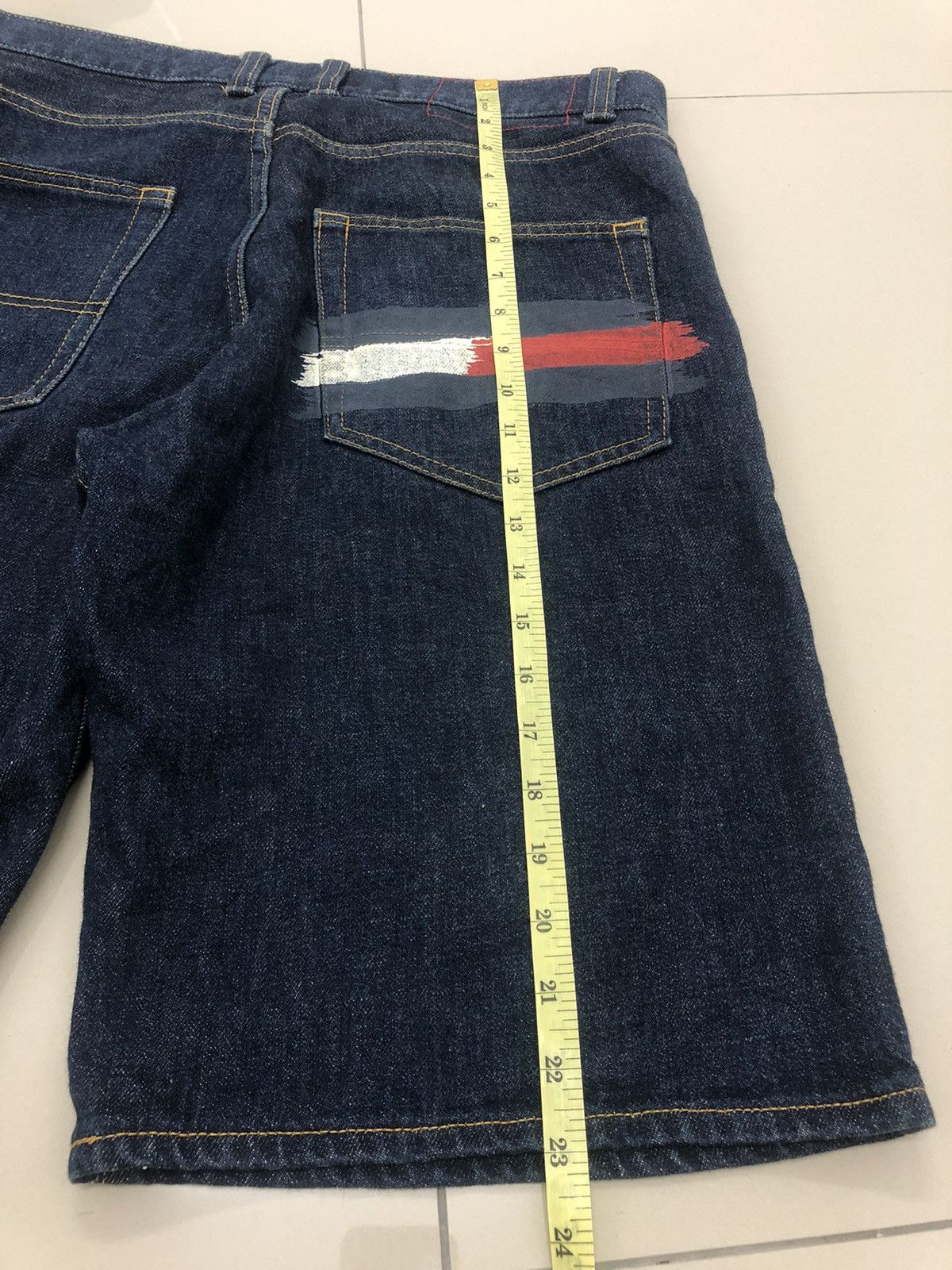 Tommy Hilfiger Rare TOMMY JEANS Denim Short Pant Size US 33 - 10 Thumbnail