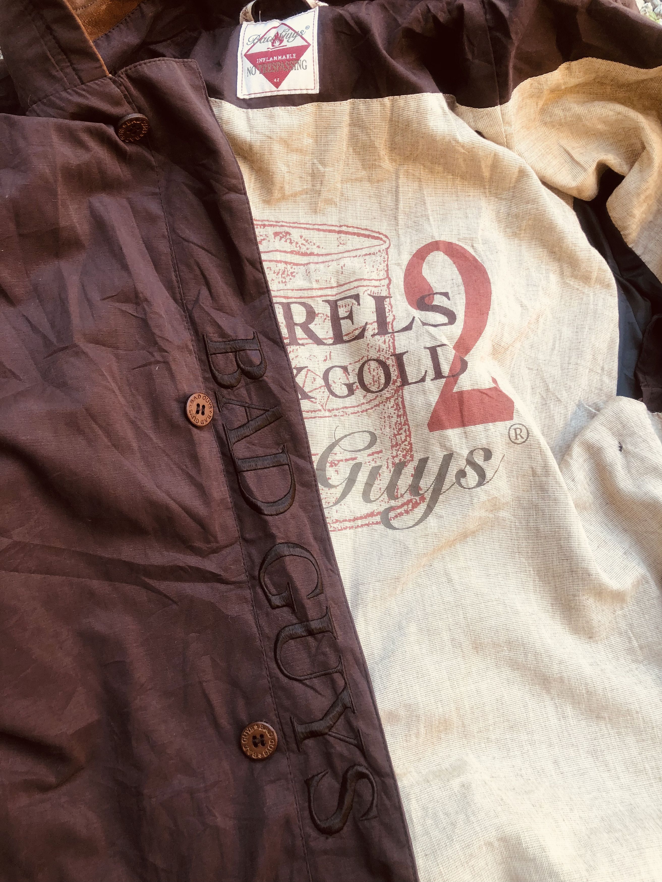 Japanese Brand × Vintage Vintage Bad Guys Japanese Designer Fashion Style Size US L / EU 52-54 / 3 - 17 Thumbnail