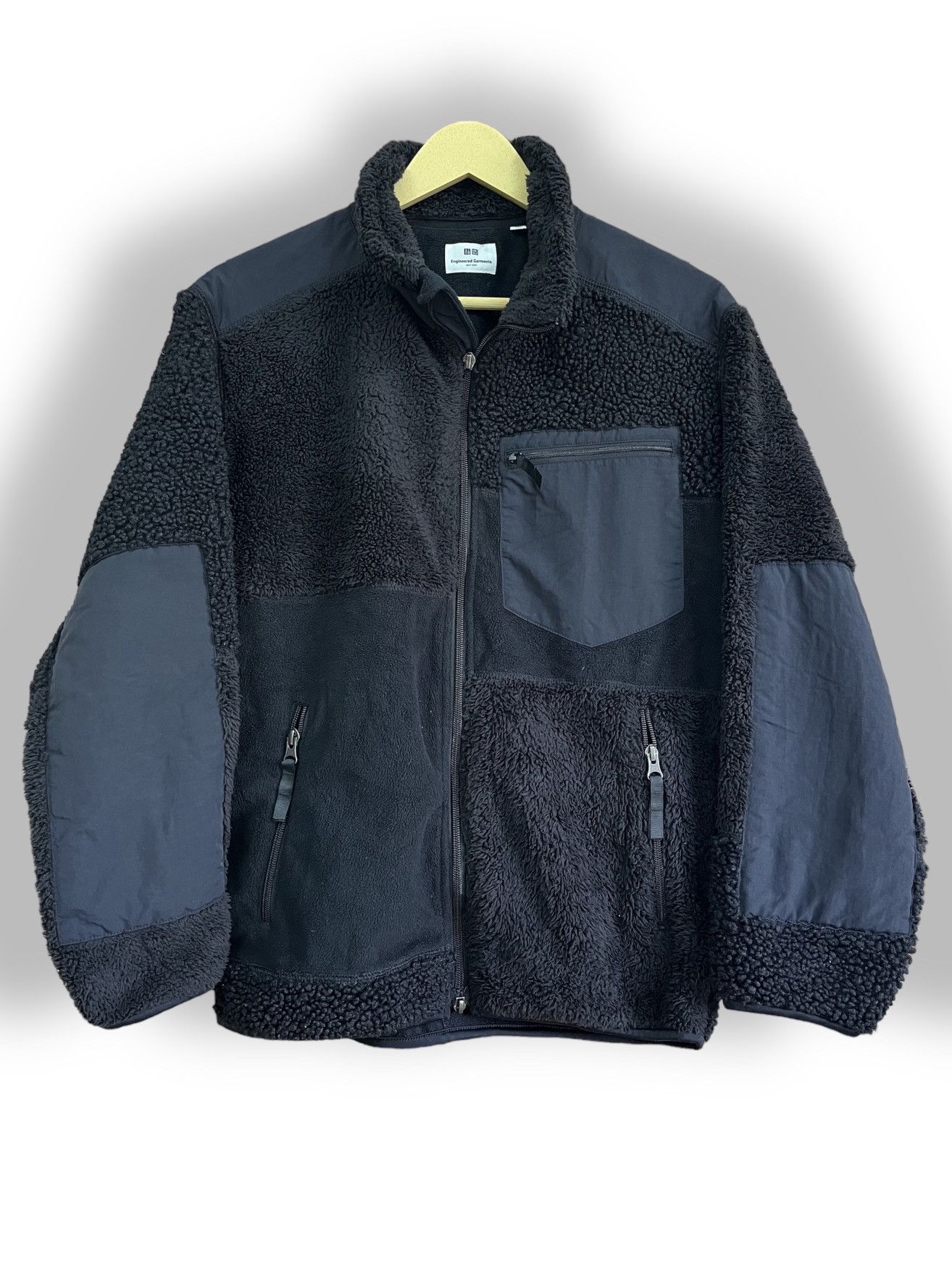 Engineered Garments × Uniqlo Engineered Garments X Uniqlo Japan Patches Fleece Sweater Size US S / EU 44-46 / 1 - 1 Thumbnail
