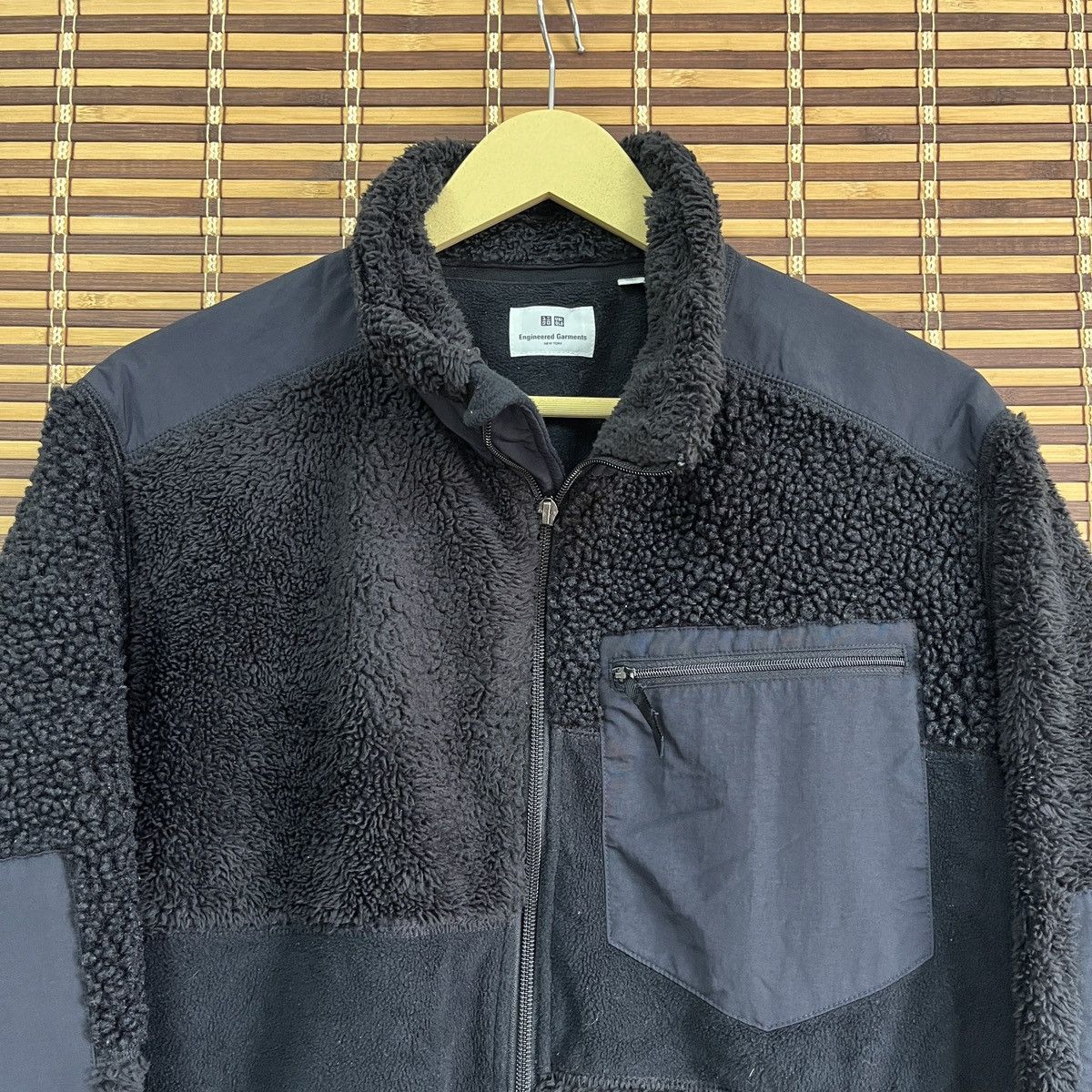 Engineered Garments × Uniqlo Engineered Garments X Uniqlo Japan Patches Fleece Sweater Size US S / EU 44-46 / 1 - 18 Thumbnail