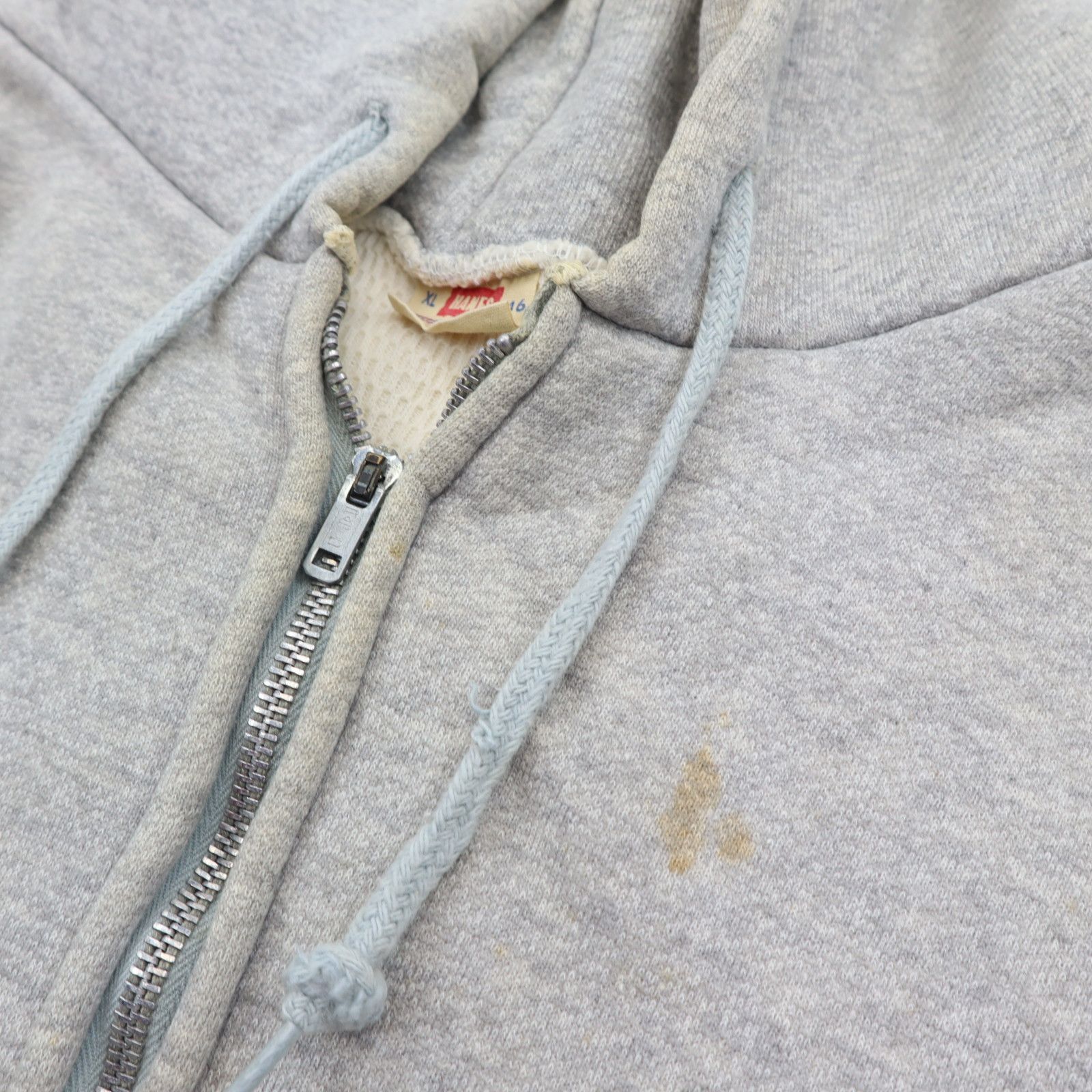 Hanes × Vintage Vtg 50s Hanes Wind Shield Thermal Lined Sweatshirt Hoodie Size US L / EU 52-54 / 3 - 7 Thumbnail