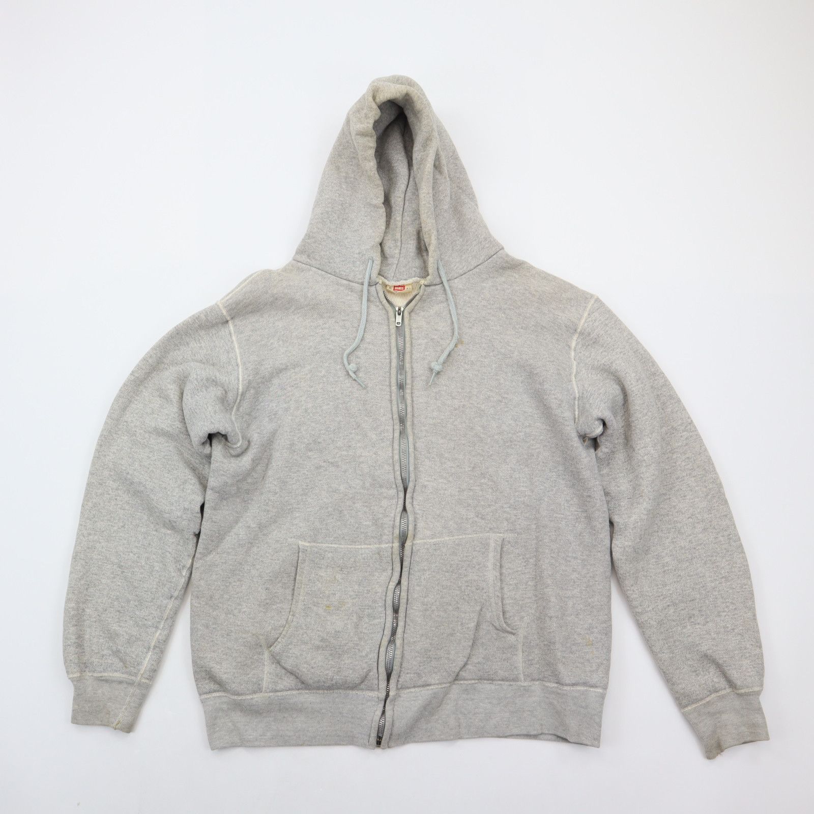 Hanes × Vintage Vtg 50s Hanes Wind Shield Thermal Lined Sweatshirt Hoodie Size US L / EU 52-54 / 3 - 1 Thumbnail