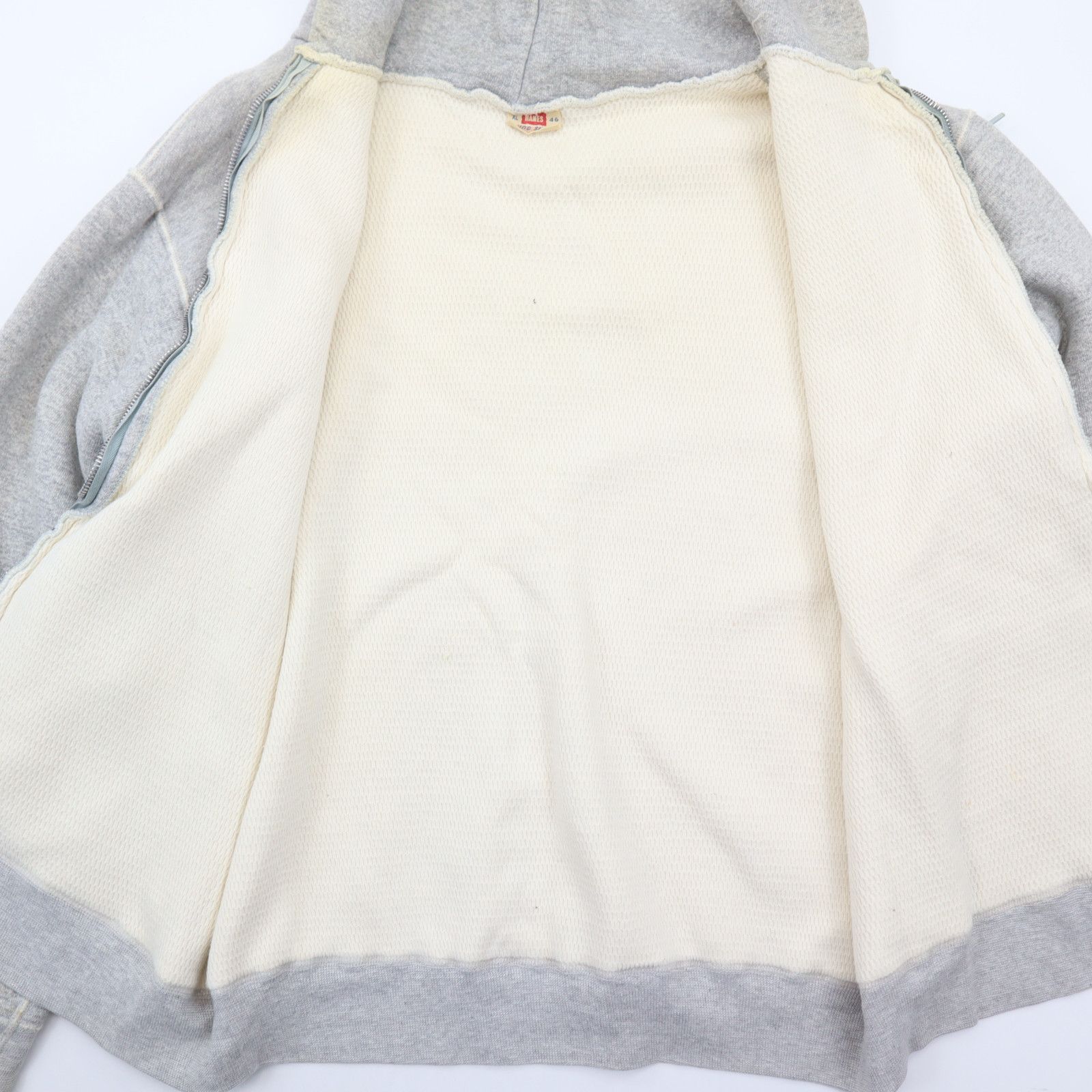 Hanes × Vintage Vtg 50s Hanes Wind Shield Thermal Lined Sweatshirt Hoodie Size US L / EU 52-54 / 3 - 3 Thumbnail