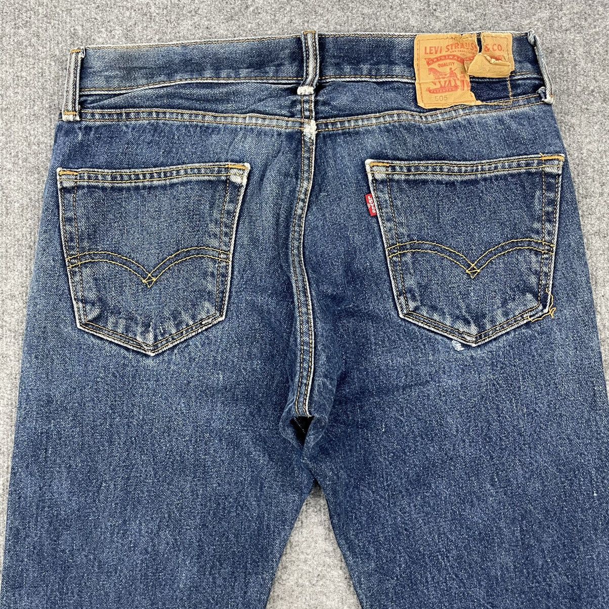 Levi's × Vintage Vintage Levi's 505 Distressed Denim -wc030 Size US 32 / EU 48 - 11 Thumbnail