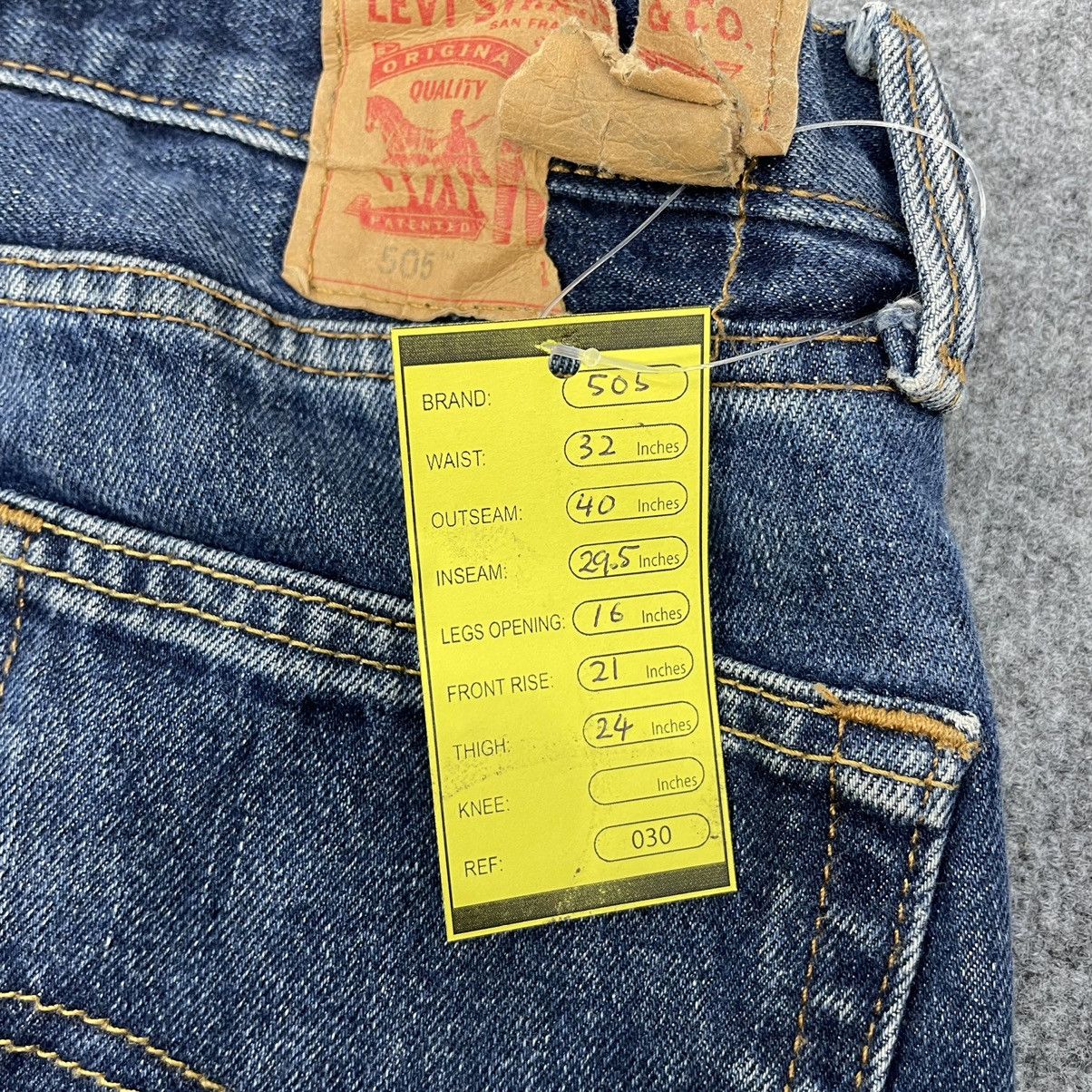 Levi's × Vintage Vintage Levi's 505 Distressed Denim -wc030 Size US 32 / EU 48 - 12 Thumbnail